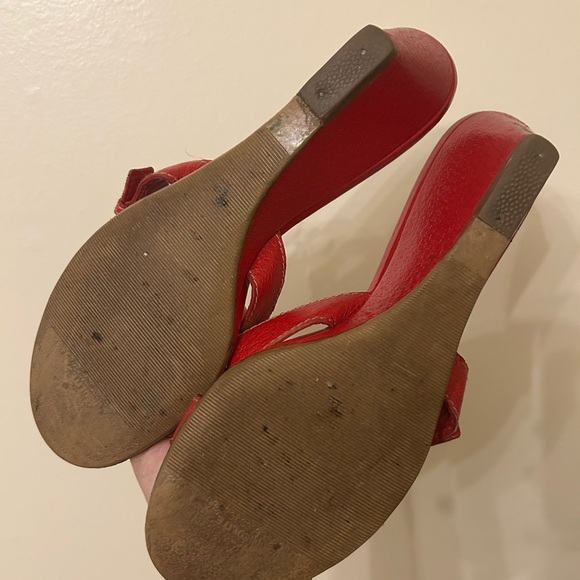 Prada Red Sandals - Picture 6 of 6